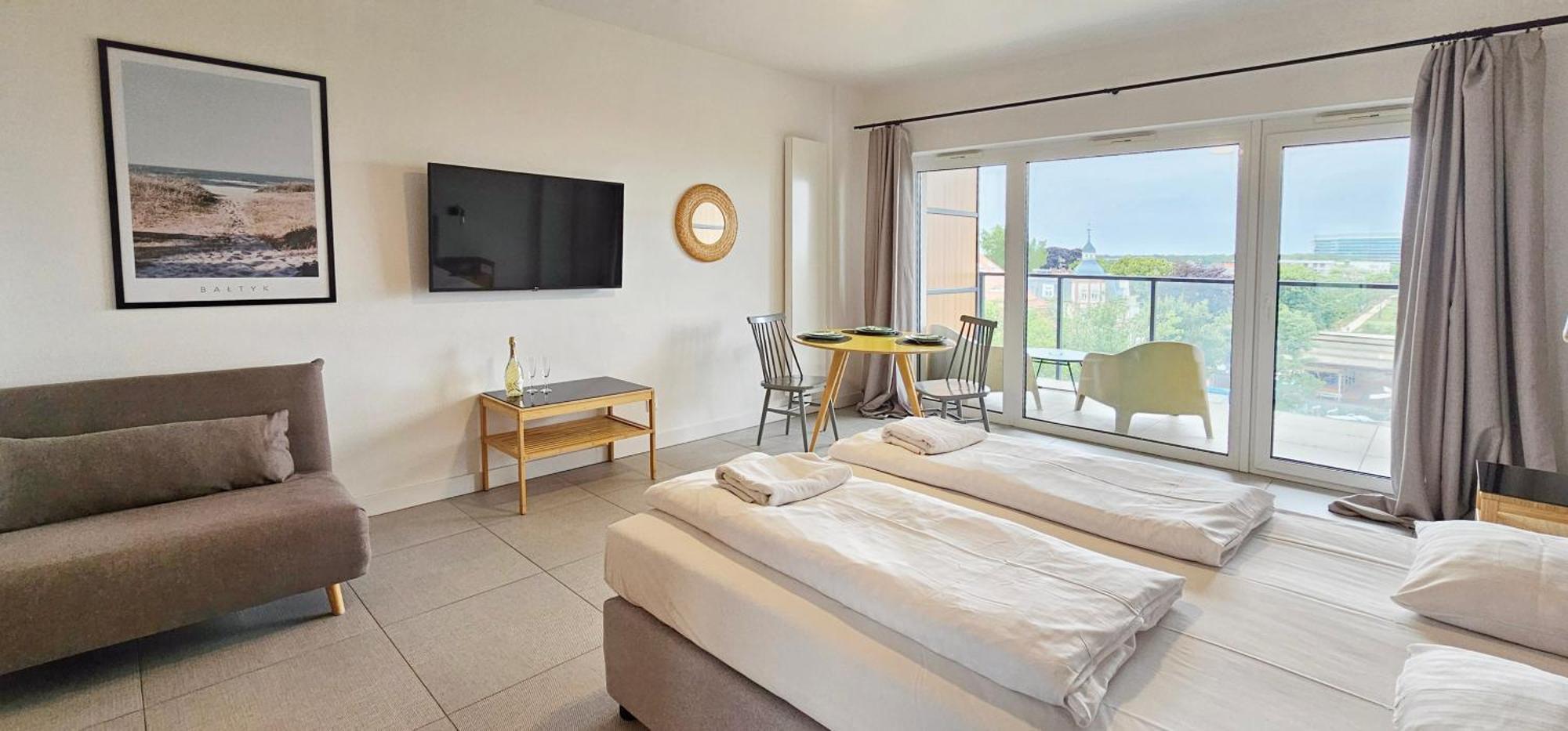 Aquamarina Prima 71 Z Widokiem Na Morze Apartment Misdroy
